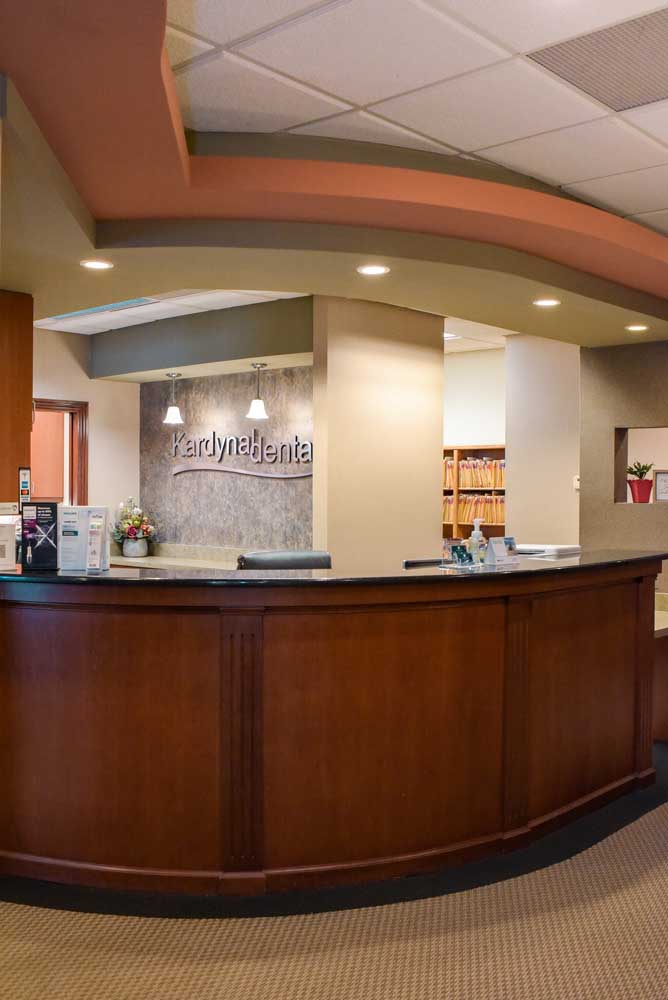 Kardynal Dental waiting room in sterling heights michigan