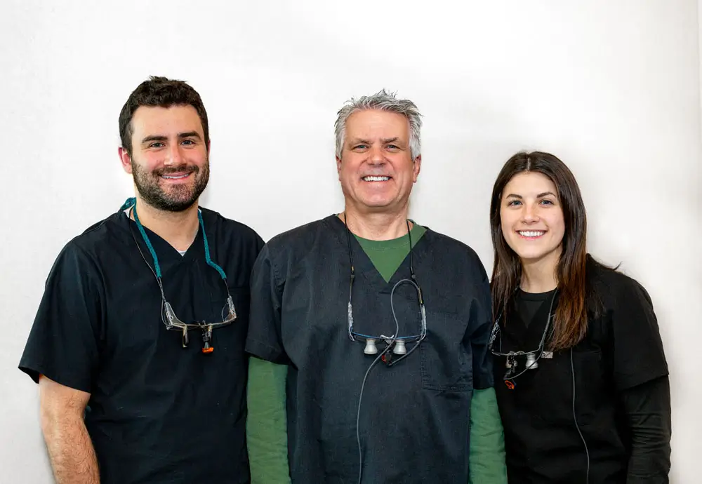 Dr. David G Kardynal and his children, Dr. Joseph C Kardynal and Dr. Brianna Kardynal