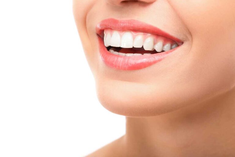 A womans smile